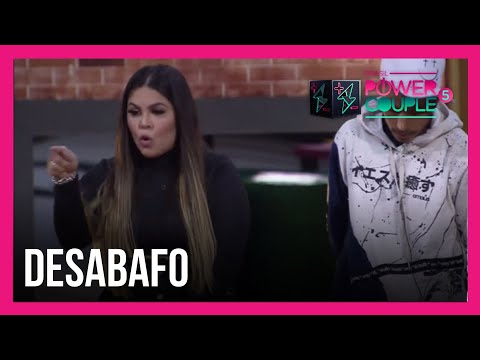 "Não vou mais aturar o olhar da Deborah para mim", diz Mari | Power Couple Brasil 5