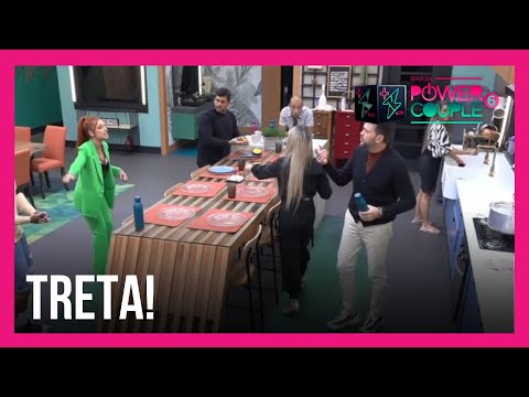 Após votação, Adryana e Albert brigam feio com Brenda e Matheus | Power Couple Brasil 6