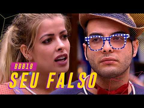 SEU FALSO! MAHMOUD E JAQUELINE DISCUTEM APÓS FOFOCA DE ANA PAULA! 🔥 | BIG BROTHER BRASIL 18