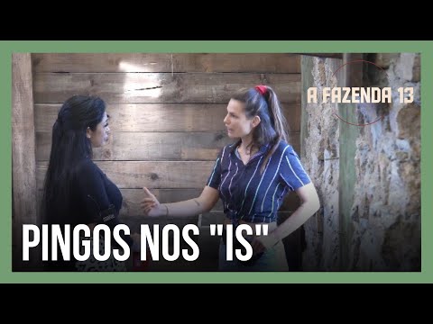 Dayane Mello e Fernanda Medrado conversam após desentendimento | A Fazenda 13