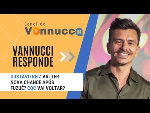 COMO A GLOBO AVALIA GUSTAVO REIZ E FUZUÊ? CQC VAI VOLTAR? VANNUCCI RESPONDE