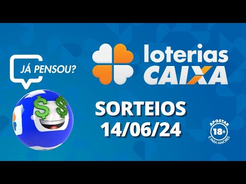 Loterias CAIXA: Lotofácil, Super Sete e mais 14/06/2024