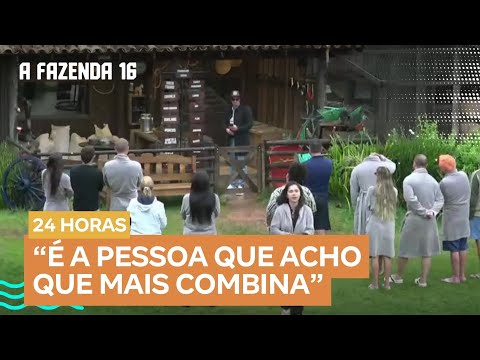 Sacha faz delegação de tarefas e debocha de Gizelly ao colocá-la para tirar o lixo | A Fazenda 16