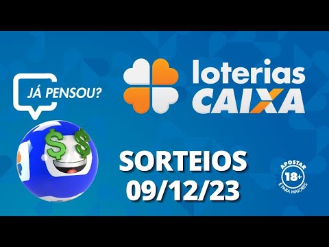 Loterias CAIXA: +Milionária, Mega-Sena, Quina e mais 09/12/2023