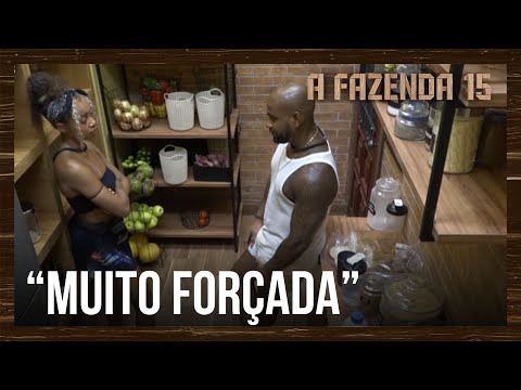 Lily critica Márcia em conversa com Black: "Está falando cada vez mais besteira" | A Fazenda 15