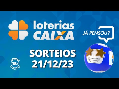 Loterias CAIXA: Quina, Lotofácil e mais 21/12/2023