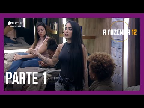 MC Mirella e Lidi Lisboa discutem no quarto I A Fazenda 12