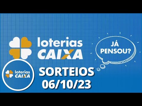 Loterias CAIXA: Quina, Super Sete, Lotofácil e mais 06/10/2023