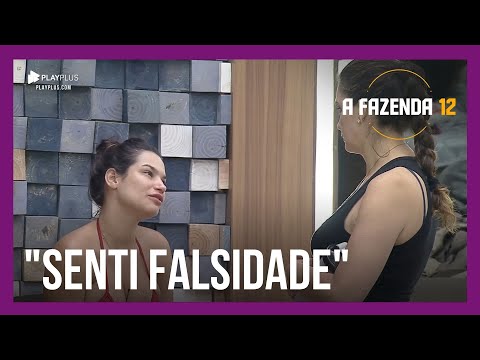 Raissa Barbosa explica por que jogou água em Biel | A Fazenda 12