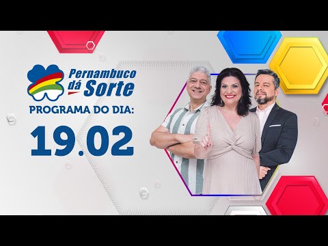 PROGRAMA COMPLETO PE DÁ SORTE 19.02.2023