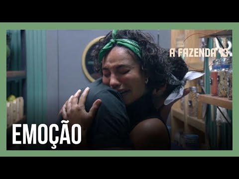 "Você é a pessoa que eu mais gosto aqui dentro", desabafa Rico para Aline | A Fazenda 13