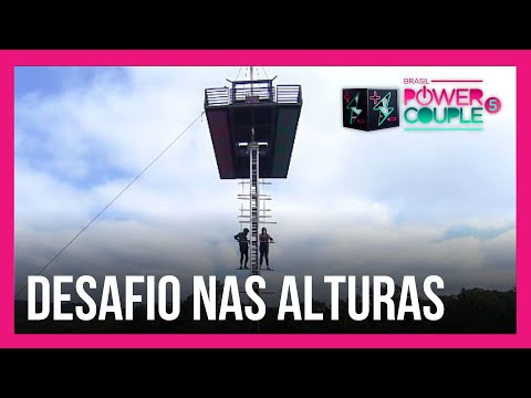 Prova dos Casais testa agilidade nas alturas | Power Couple Brasil 5