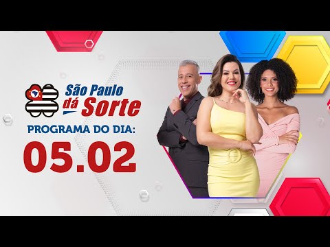 PROGRAMA COMPLETO | SÃO PAULO DÁ SORTE 05.02.2023