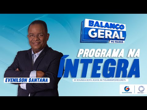 Balanço Geral Manhã - AO VIVO #bgmpe