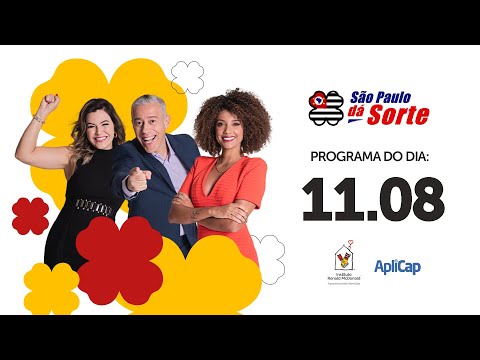 SÃO PAULO DÁ SORTE - PROGRAMA COMPLETO 11.08.2024