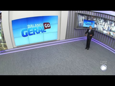 [HD] Estreia do novo cenário do Balanço Geral GO na Record TV Goiás.