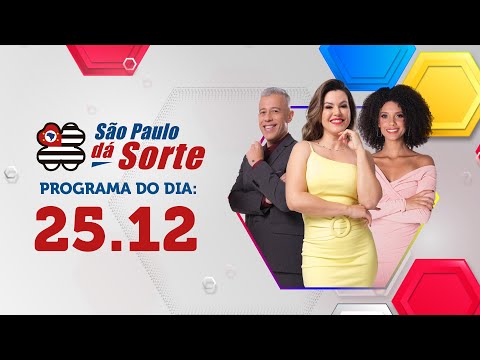 PROGRAMA COMPLETO | SÃO PAULO DÁ SORTE 25.12.2022