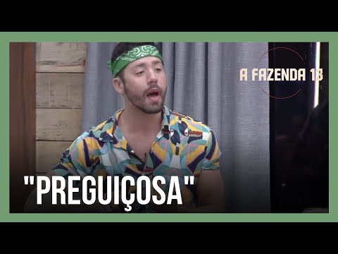 Treta! Rico e Tati Quebra Barraco protagonizam novo bate-boca na sede | A Fazenda 13