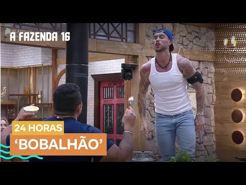 Yuri e Gilsão protagonizam nova briga após formação de Roça | A Fazenda 16