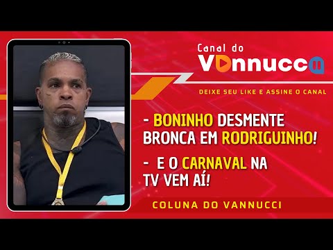 COLUNA DO VANNUCCI (24/01): Contagem regressiva para o carnaval. SBT corre com o Agora é Aqui!