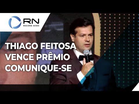 Diretor da Record News vence Prêmio Comunique-se