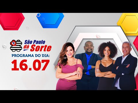 PROGRAMA COMPLETO | SÃO PAULO DÁ SORTE 16.07.2023