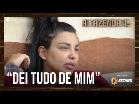 "Estou de boa", diz Jenny Miranda sobre possível eliminação na Roça | A Fazenda 15