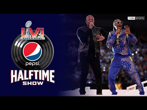 Le show du Super Bowl avec Dr. Dre, Eminem, Snoop Dogg, Kendrick Lamar, Mary J. Blige et 50 Cent