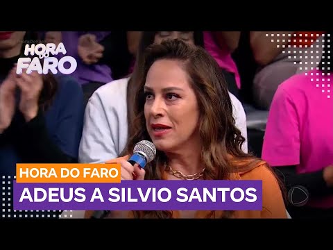 Silvia Abravanel relembra última homenagem que fez para o pai, Silvio Santos