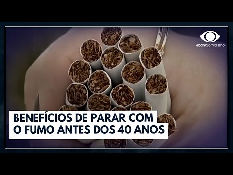 Confira os benefícios de largar o fumo antes dos 40 anos | Jornal da Band