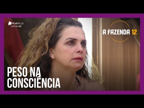 Luiza Ambiel teme eliminação de peão | A Fazenda 12