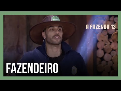 Gui Araujo é o primeiro Fazendeiro da temporada | A Fazenda 13