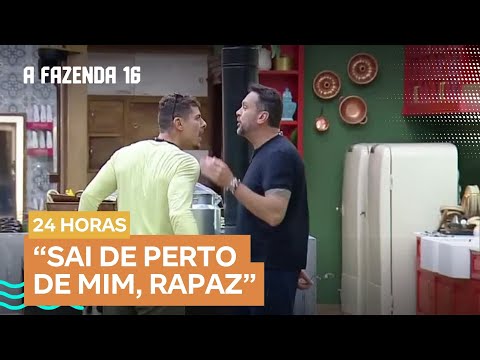 Albert detona Sacha em discussão pela manhã: ‘Babaca, mau caráter’ | A Fazenda 16