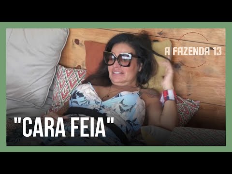 "Ela acha que eu tenho medo de cara feia", dispara Solange sobre Aline | A Fazenda 13