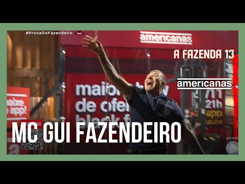 MC Gui vence prova da Americanas e é o novo Fazendeiro | A Fazenda 13