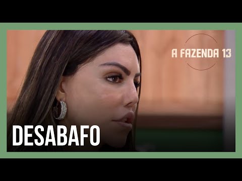 Liziane desabafa: “Senti que tem pessoas aqui que não me dão brecha” | A Fazenda 13