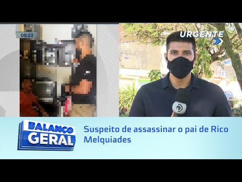 Capturado foragido: Suspeito de assassinar o pai de Rico Melquiades