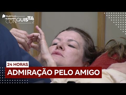 Dona Geni rasga elogios a Kaio e fala do amor que sente por ele | A Grande Conquista