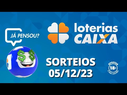 Loterias CAIXA: Mega-Sena, Quina, Lotofácil e mais 05/12/2023