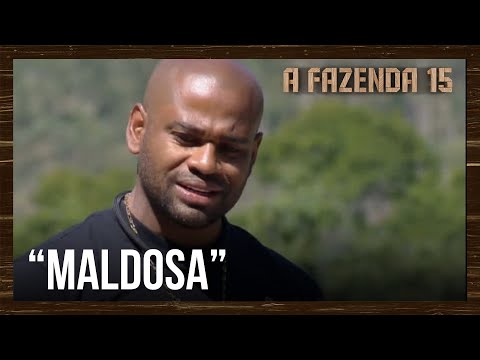 Black afirma que Jaque tem uma personalidade tóxica e maldosa | A Fazenda 15