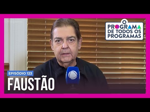 O Programa de Todos os Programas: Faustão é o convidado da última edição da temporada de 2023