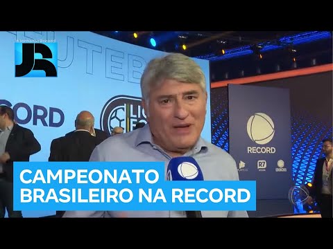 RECORD apresenta aos presidentes da Liga Forte União o projeto de transmissão do Brasileirão 2025