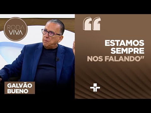 Galvão Bueno relembra amizade com Reginaldo Leme: “Vivemos um casamento”