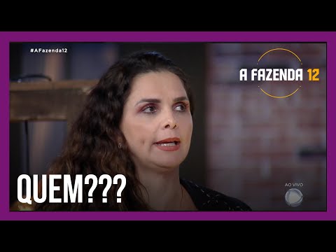 Luiza Ambiel se confunde no ao vivo e chama Mion de Bial I A Fazenda 12