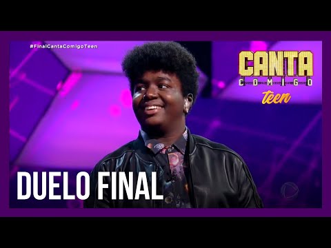 Sidinho coloca toda sua emoção ao cantar A Lua e Eu, no duelo final