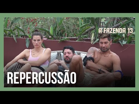 Dayane Mello se desentende com Erika Schneider após discussão com Tati Quebra Barraco | A Fazenda 13