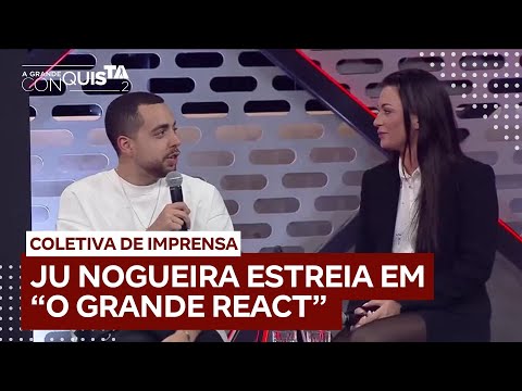 Lucas Selfie e Ju Nogueira comandam O Grande React | A Grande Conquista 2