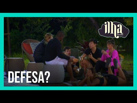 Aliados planejam votar em Mirella para Thomaz escapar do Desafio de Sobrevivência | Ilha Record