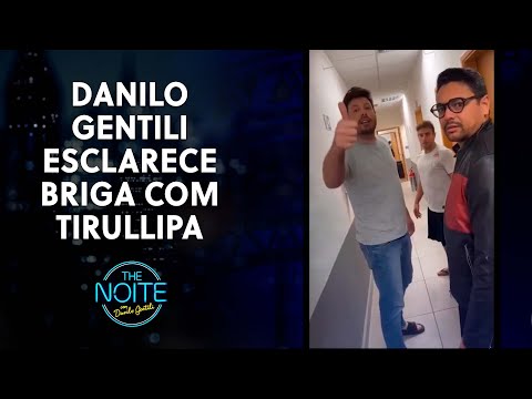 Danilo se manifesta contra Tirullipa | The Noite (25/04/22)