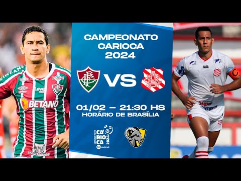 FLUMINENSE X BANGU | CAMPEONATO CARIOCA | AO VIVO E COM IMAGENS